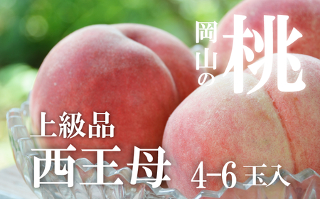 [きよとうファーム]西王母(上級品)4-6玉入 (岡山県産)[KF-A011-01]