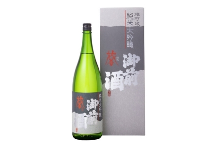 [岡山の酒]御前酒 純米大吟醸「馨」 1800ml / 辻本店 真庭 日本酒 純米 大吟醸 地酒[GZN-06]