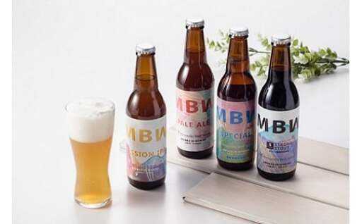 真庭発(初)地ビールMBW4種(計6本)セット +オリジナル栓抜き [mmbw007-01]