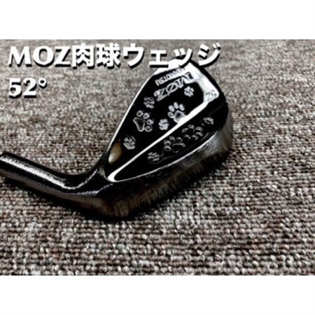 MOZ 肉球ウェッジ  52° コバルトブラック・ミラー仕上げ (DG  S200)_雑貨・日用品 ゴルフ用品 スポーツ・アウトドア用品 _【1500256】