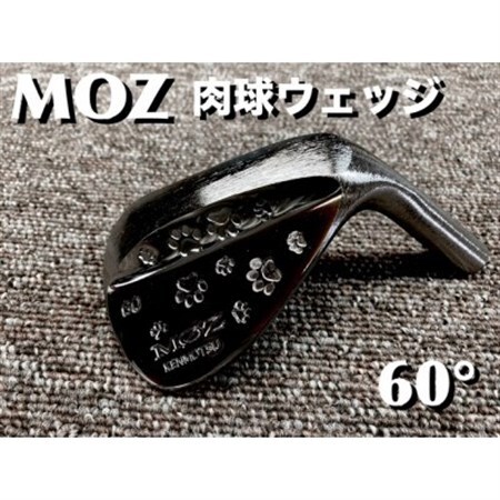 MOZ 肉球ウェッジ  60° コバルトブラック・ミラー仕上げ (フジクラMCI 60 R)_雑貨・日用品 ゴルフ用品 スポーツ・アウトドア用品 _【1502178】