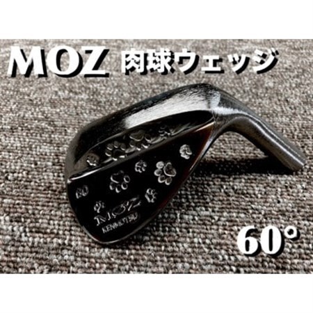 MOZ 肉球ウェッジ  60° コバルトブラック・ミラー仕上げ (N.S.PRO 950 R)_雑貨・日用品 ゴルフ用品 スポーツ・アウトドア用品 _【1503782】