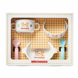 ミキハウス　テーブルウェアセット(F35)_雑貨・日用品 ベビー用品  _【1591310】