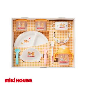 ミキハウス　テーブルウェアセット(F100)_雑貨・日用品 ベビー用品  _【1591318】