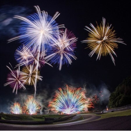 2026岡山国際サーキット花火大会 スタンド側フリーエリア観覧券 1名様分