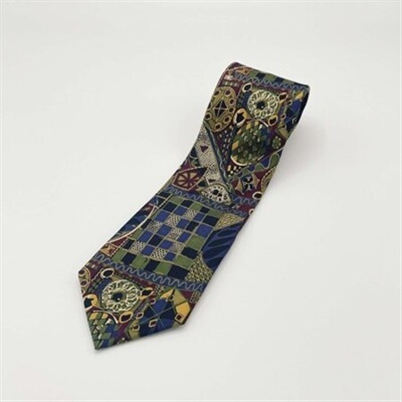 クラバットユキジ製　クラシック柄ネクタイ No.14_装飾品・工芸品 ネクタイ・ベルト 服飾小物 _【1142900】