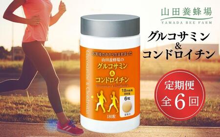 ＜定期便全6回＞グルコサミン＆コンドロイチン（28313）【006-a106】