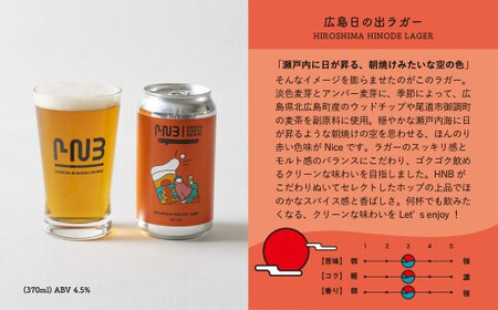 広島 クラフトビール 飲み比べ6缶セット [HIROSHIMA NEIGHBORLY BREWING(ヒロシマネイバリーブリューイング)]