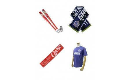 カープ・サンフレッチェ応援グッズ5点 Tシャツ(Lサイズ)
