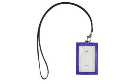 ＼年内発送／IDカードケース(縦)/ ブルー M124T