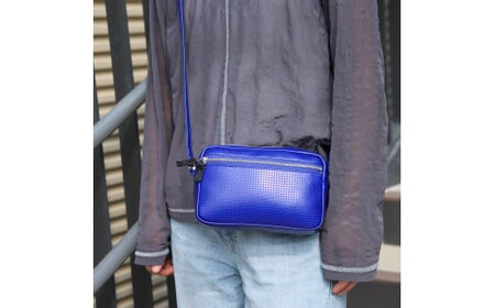 ＼年内発送／ミニポシェット/ ブルー M134