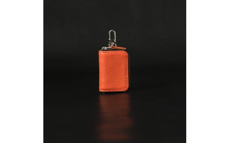 ＼年内発送／スマートキーケースS本革バスケ/オレンジ ML131S