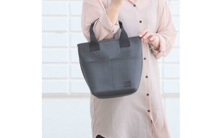 ＼年内発送／ミニトートバッグ/ ブラック E075