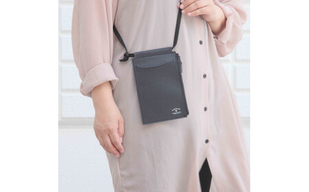 ＼年内発送／ネックケース/ ブラック E087