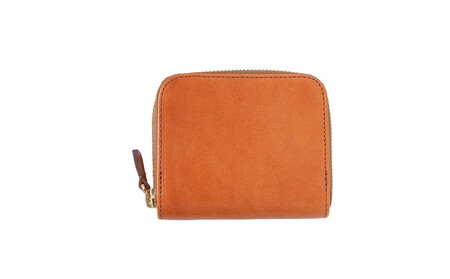 ＼年内発送／ミニマム財布 栃木アースレザー/淡茶 L008