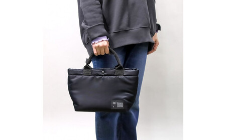 ＼年内発送／ミニトートバッグMA-1/ブラック F032