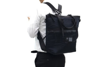 ＼年内発送／トートバッグ(4WAY)MA-1 /ブラック F002