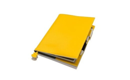 ＼年内発送／ノートカバーB6/ イエロー M083B6
