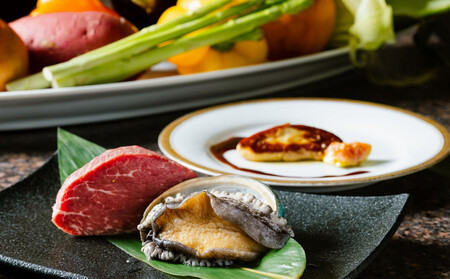 ディナーペアお食事券 [6F鉄板焼 なにわ] なにわコース