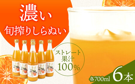 濃い旬搾りしらぬい 700ml 6本入り