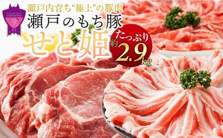 ＼寄附額改定/[1月発送]瀬戸内育ち “極上"の豚肉「瀬戸のもち豚せと姫」たっぷりセット約2,900g (ロースステーキ・肩ロース・バラ)[豚肉 食べ比べ セット 詰合せ しゃぶしゃぶ 鍋 肉 広島県 福山市 豚肉 豚肉 豚肉 豚肉 豚肉]