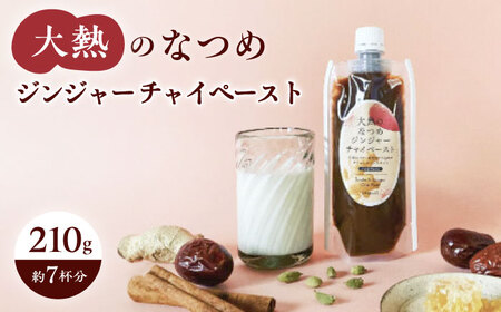 ジンジャーチャイペースト[ノンカフェイン] 黒豆 小袋210g [BAAJ004] チャイ