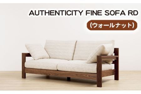 No.869-02 (ウォールナット)AUTHENTICITY FINE SOFA RD LA(ライトアッシュ)