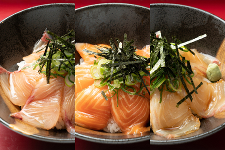 [生で届く]瀬戸内広島の魚屋が仕込む漬け丼3種×1セット480g