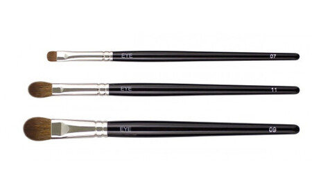 熊野化粧筆 アイメイクセット【メイクブラシ 化粧筆 アイシャドウブラシ アイライン 涙袋 アイメイク 目元 グラデーションメイク 熊野筆 伝統工芸 職人技 高級筆 セット 贈り物 ギフト】