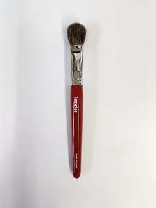 熊野化粧筆 アイシャドウブラシ CQ12 毛丈:ロング[メイクブラシ 化粧筆 アイシャドウブラシ アイシャドウ アイライン 涙袋 アイメイク 目元 グラデーションメイク 熊野筆 伝統工芸 職人技 高級筆] 21-67