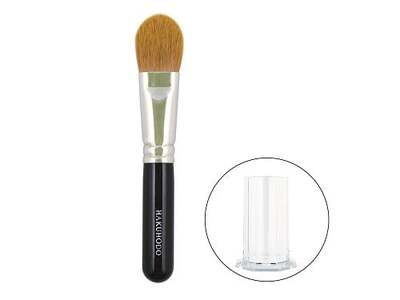 白鳳堂 化粧筆 リキッドファンデーション筆セット[メイクブラシ 化粧筆 ファンデーションブラシ リキッド ベースメイク 高級筆 職人技 手作り 日本製 セット ギフト 贈り物] 46-24