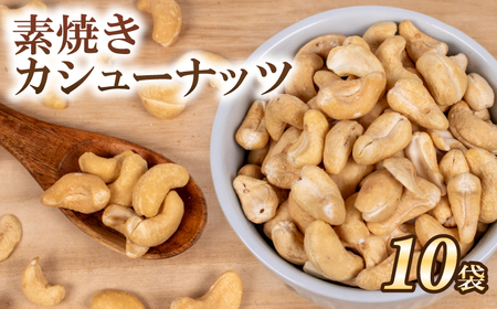 カシューナッツ 10袋 無塩 素焼き