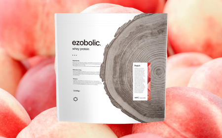 [ピーチ風味]EZOBOLICプロテイン 1kg プロテイン LG