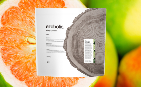 [かぼすオレンジ風味]EZOBOLICプロテイン 1kg プロテイン LG