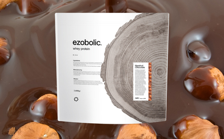 [WPIヘーゼルナッツ風味] EZOBOLICプロテイン 1kg WPIプロテイン LG