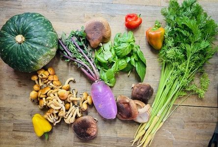 美味しいお米と野菜の詰め合わせセット[白米2kg]