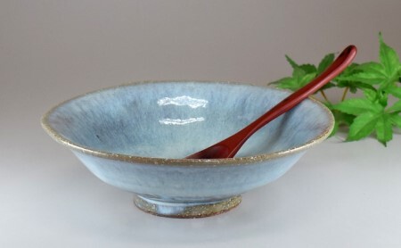 萩焼 蒼の鉢|HG000315