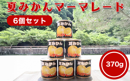萩名産夏蜜柑/夏みかんマーマレード缶 6個
