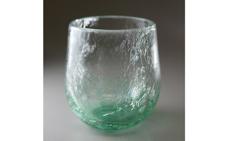 萩ガラス 耐熱ロック丸コップ エメラルドグリーン|HG007037