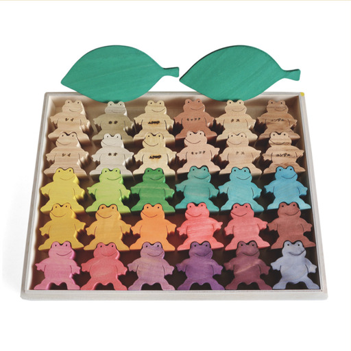 かえるくん30匹セット(カラー・生地)