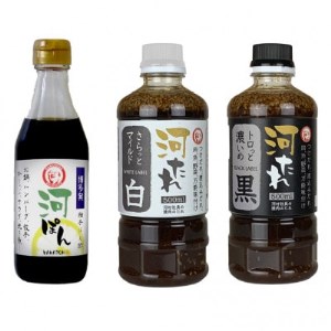 河村社長の焼肉のたれ&ポン酢3本セット_調味料 _