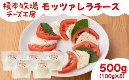 モッツァレラチーズ 500g (100g×5)【榎本牧場チーズ工房】