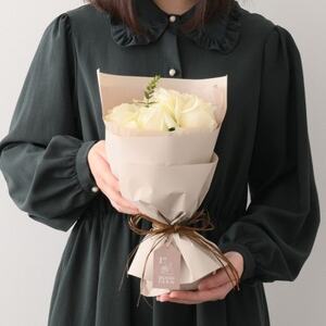 ホシファーム フリルブーケ ピュア 8本_花・観葉植物 花 _[配送不可地域:離島]