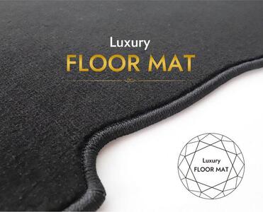 SUV車等 (2列普通車用)ラグジュアリー フロアマット(車種別設計)
