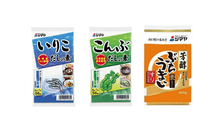 [3種セット]だしの素(いりこ・こんぶ各2個) 芳醇すり(800g×2個)