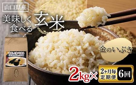 [定期便]美味しく食べる玄米2kg(2か月毎定期便)[全6回] F6L-636