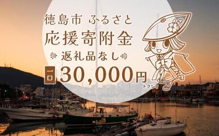 [返礼品なし]徳島市 応援寄附金(一口30000円)