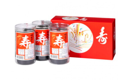寿卓上味付のり3本詰 大野海苔