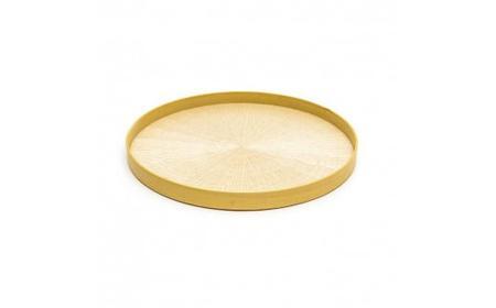 Round Rays Tray S ホワイトアッシュ WhiteAsh |トレー プレート お皿 皿 食器 インテリア
