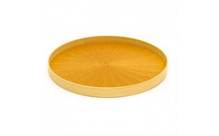 Round Rays Tray S ケヤキ Zelkowa |トレー プレート お皿 皿 食器 インテリア